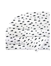 Juego de Sábanas 3 Piezas para Cama Cuna Nubecitas